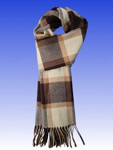 1pc Men Outdoor Scarf With Tassels,Boho Men Scarf Men Accessories Men Scarves - Multicolor - View 2