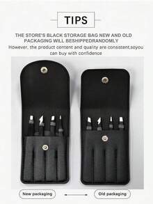 4PCS Stainless Steel Colored Tweezers Set, High-Precision Portable Eyebrow Shaping And Hair Removal Tool Set, Eyebrow Shaping And Hair Removal Beauty Makeup Tools, Purple, Pink And Black Three Colors For You To Choose (1PC/4PCS),Due To Different Production Batches, The Protective Lining In The Packaging Bag Is Placed Randomly And Does Not Affect The Use