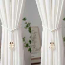 Adjustable Curtain Tie Backs, Pearl Curtain Tiebacks, Curtain Clips - Multicolor - View 16