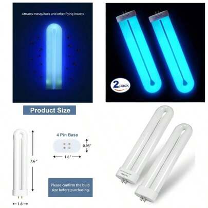 foco de repuesto de 15 para BK - 15D BF - 35, funciona con bandera negra BZ - 15 BB - 15WHT Stinger UV15, FP15, TZ15 B1515
