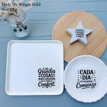 32pcs Spanish Motivational Quotes Stickers Theme Rub On Transfer Stickers Decals Set - Motivational Sayings Transfer Paper For Furniture, Glass, Easy Apply DIY Home & Life Inspired - Multicolor - View 2