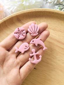 Mini Ocean Series Soft Clay Cutting Molds DIY Earring Jewelry Making Handmade Tools Soft Clay Tool Set Decorative Jewelry Making And Handmade Enthusiasts - Perfect Gift For DIY Hobbyists - Mini Ocean Series - View 5