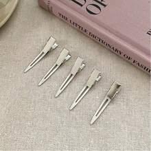 24 kẹp tóc cá sấu, kẹp đơn 1,8 inch, phụ kiện tóc dùng để tạo kiểu tóc, nhuộm tóc, màu bạc, phụ kiện đội đầu. - Bạc - Xem 5