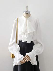 Women Blouses - trắng - Xem 1