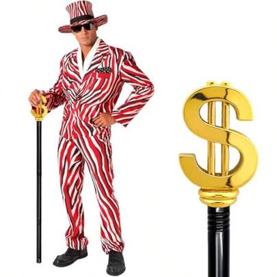 42" Metal Pimp Cane…