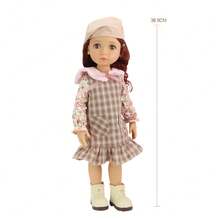15 Inch/38.5cm Girl Doll, Dressed In Full Outfit With Shoes, Fashion Doll, Cute Girl Toy, Holiday Gift For Kids - The Whole Doll - View 2