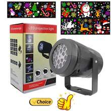 Proyector Navideño Led Con Proyeccion De Figuras Giratorias Colores Automáticamente Cambia Los Colores Choice - Tipo de Enchufe A Japonés (100V) - Ver 10