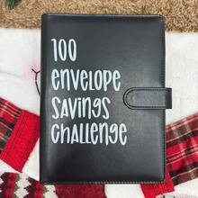 KKC 100 Envelopes Saving Budget Binder – DIY A5 Transparent Notepad & Budget Planner – Save $5,050 With Family Budget Tips – Financial Organization & Goal Setting For Effective Money Saving Book. - 黑色 - 查看 7