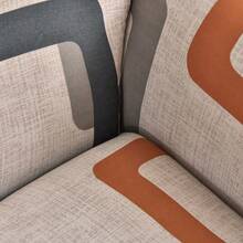 1pc Playful Pet Print Stretch Sofa Cover, Breathable All-Season Universal Fit Sofa Slipcover (Pillow Cover Not Included) - Fun Jigsaw Puzzles - View 8