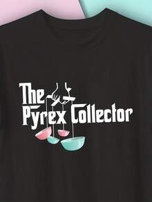 Vintage Pyrex Shirt, The Pyrex Collector, Vintage Kitchen Collection, Pink Pyrex, Turquoise Pyrex, Rockabilly - Style 24 - View 1