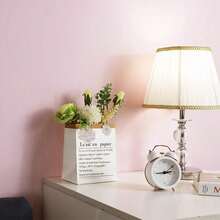 1 cuộn giấy dán tường PVC màu hồng chống thấm nước, tự dính, thích hợp cho văn phòng, cửa hàng, trang trí nhà cửa, ngăn kéo tủ, tân trang đồ nội thất, dễ dàng tự lắp đặt, kích thước 40cm*100/300/500cm - Hồng - Xem 8