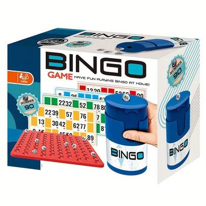 Bộ trò chơi Bingo - Trò chơi Bingo cỏ ba lá may mắn thủ công - Tận hưởng niềm vui tương tác cùng gia đình và bạn bè, trò chơi để bàn tương tác cổ điển, bao gồm các đạo cụ bằng giấy và nhựa, trò chơi tiệc tùng tương tác | Phụ kiện tiệc tùng đầy màu sắc | Thiết kế cỏ ba lá bằng giấy, thích hợp cho các sự kiện Halloween, Giáng sinh và đồ dùng tiệc tùng.