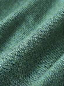 GIGOGOU 女士轻薄保暖休闲毛衣上衣，柔软舒适，简约时尚，秋冬服装 - 橄欖綠 - 查看 7