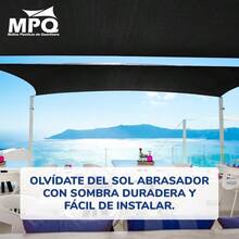 Mallas Sombra Toldo Monofilamento 80 - 3.7x2m Negro - Cintas de Refuerzo y Ojillo - Proteccin, Perfecto para Patios, Jardn, Cocheras, Exteriores, Vela - Resistente al Sol y al Desgaste - 3.7x2 + Negro - Ver 9