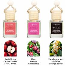6 Bottles Car Air Hanging Fragrance Oil Diffuser, Car Air Freshener Diffuser For Essential Oils Scents Fragrance Aromatherapy Automobile Diffuser,17 Fragrances All Ages, Long-Lasting Fragrance Car Diffuser,Car Air Freshener - set 7 (6 pack) - 查看 3