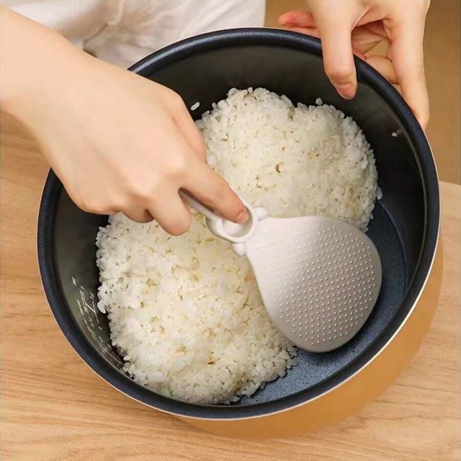 1件套家用厨房电饭煲小鹿耐高温立式吸盘糯米饭铲