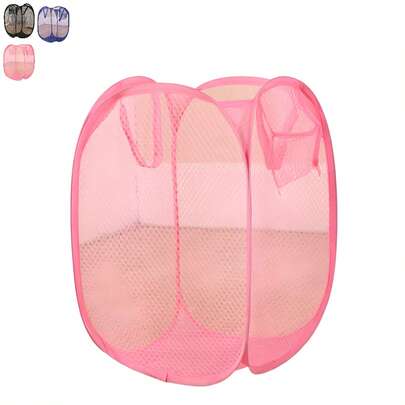 Cesta De Lavanderia Plegable Y Con Apertura Bolsa De Almacenamiento De Ropa Sucia Con Asa 58 cm Adecuada Para Juguetes Y Suministros Adecuado Para Ropa Gran Estetica Gran Calidad Casa Oficina Trabajo Bonito Presente Cualquier Ocacion Regalo Para Estudiantes Regalo De Cumpleaños Regalo Para Navidad Regalo Dia Del Padre Regalo Dia Del Niño Regalo Dia De Las Madres - W1066 - Cesta de Almacenamiento de Ropa Sucia - Rosa
