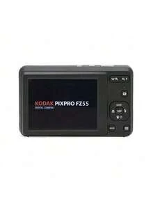 Kodak FZ55 Digital Camera, 16.35 Million Pixels, 2.7" Screen, 5x Optical Zoom, 28mm Wide-Angle Lens, 1080P HD, Compact And Portable, 14 Scene Modes, Birthday Gift, Red Set - Red Suit - View 8