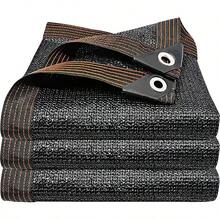 - Tela de sombra 50 negra, lona de malla duradera de 3.3x 6.6 pies con ojales, tela de sombra para jardn, anticongelante para cubierta de plantas, invernadero, graneros, perrera, patio, - 6,6 pies x 6,6 pies + 50 % - Ver 2