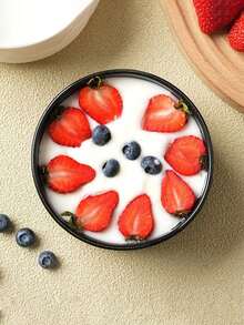 1 件，波浪设计，塑料碗，厨房餐具套装，圣诞装饰，水果碗，甜点碗，麦片碗，沙拉碗，零食碗，餐具配件，派对用品，厨房配件，餐具套装，碗，水果碗 - 彩色 - 查看 5