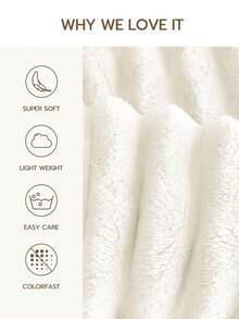 1pc Luxury Reversible Faux Fur Blanket - Soft Striped Flannel, Warm & Cozy, Suitable For Napping, Office, Camping, Sofa - Multipurpose Polyester Bedspread, Perfect Christmas Gift