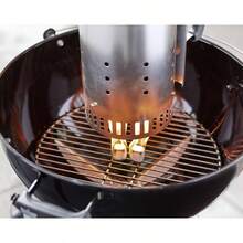 Encendedor de Carbn para Parrillada, Negro, Rpido y Fcil de Usar, Ideal para Cocinar al Aire Libre - Arrancador de chimenea - Ver 5