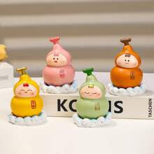 1-6个随机可爱动物紫色樱花派对/娃娃,Sonnny 3.5英寸天使娃娃,可爱动物派对天使娃娃,派对装饰随机款,办公室装饰,模型,收藏装饰品,感恩节礼物,情人节礼物,生日毕业礼物,手机配件,装饰模型,收藏娃娃,背包挂件装饰,圣诞节/万圣节/生日派对礼物,情人节礼物 - 彩色 - 查看 4