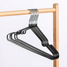 Tendencia20pcs Ganchos Para Ropa Organizador Percha antideslizante Económicos Resistentes Metálico 40cm Ahorran espacioCalidad premium - Multicolor - Ver 7