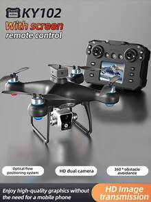 CASRRA The Multi-Functional Drone GT8 With A Camera Is Equipped With A Large-Screen Remote Control For Real-Time Viewing Of The Flight Route, Taking Photos And Videos To Record Life. The Brushless Motor Provides Even Stronger Power. Optical Flow Hovering Flight Is More Stable For Beginner Drones. Economical Drones. Aerial Photography Drones, Wonderful Holiday Gifts