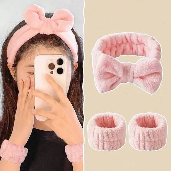 The Butterfly Design Bath Cap Headband Set Features A Three Pieces Design. It Is Made Of Cartoon Polyester Material With Animal Patterns. It Is Suitable For Use In Bathrooms, Travel, Home Bathroom Decoration, Autumn Decoration, And The Start Of The School Year. It Can Be Given As A Christmas Or New Year Gift To Your Loved Ones And Family Members.