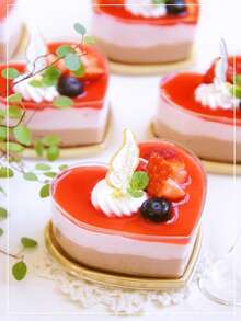 5盎司心形甜点杯（购买前请确认规格和尺寸），塑料派对甜点杯，适用于甜点、糖果、布丁、芝士蛋糕、慕斯、蛋糕装饰，可重复使用，适用于派对、生日派对、婚礼、万圣节、新年、圣诞节。 - 多色/款式隨機 - 查看 4