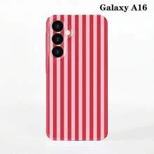 1pc Minimalist Stripe Pattern Perforated Glossy Filmic Case Full Protective Hard Phone Cover, Compatible With IPhone 11/12/13/14/15/16 Pro Max Waterproof Shockproof Anti-Fall Scratch Resistant