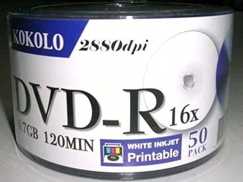 Kokolo beschreibbare Blu-ray-Disc 2x Slim10u.- 25 GB - Weiss - Übersicht 1