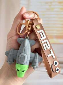 1pc Tralalero Tralala Keychains - Brain Rot Meme (In Italian), Shark With Sneakers | Durable Iron And Silicone Bag Pendant | Unique Gift For Mini Enthusiasts | Casual Style | Novel Keychain | Optimistic Design | Durable Keychain | Tralalero Tralala | Class Gift From Teacher | Back To School Favors | Classroom School Favors (The Color And Style Of The Keychain Are Random.)