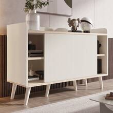 Cabinets - White + MDF - View 3