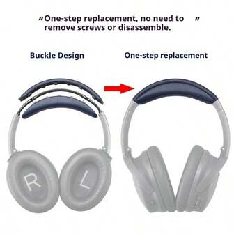 Soft Foam Replacement Earpads Compatible With QC35 II, QC45 Noise Cancelling Headphones, Repair Accessories