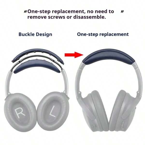 Soft Foam Replacement Earpads Compatible With QC35 II, QC45 Noise Cancelling Headphones, Repair Accessories