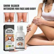 Snow Bleach Private Part, Intimate Areas-Underarm, Neck, Armpit, Knees, Elbows, Dark Spot Remover Halloween New Year