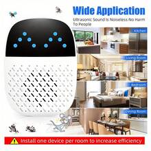 Ultrasonic Pest Repeller, Dual-Mode Electronic Plug-In Pest Control, Repels Mice, Rats, Spiders, Flies, Ants, Cockroaches - Indoor Rodent Deterrent, No Batteries Required, Suitable For Home And Office Use - View 5