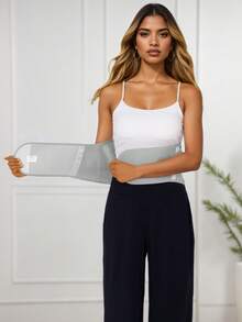 Breathable Mesh Design Lumbar Support Belt, Adjustable Strap To Fit Different Waist Sizes, Provides Proper Support For Daily Wear, Suitable For People With Waist Strain Or Injury To Easily Protect Lumbar Health