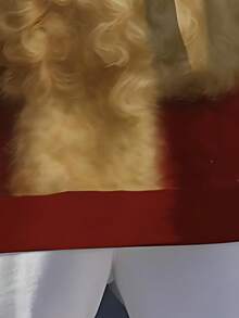 Divertida sudadera de cuello redondo de manga larga con estampado de Papá Noel para hombres de talla grande, top versátil y energético de talla grande de color rojo para Navidad