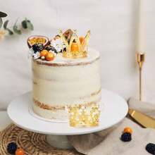 D30 Pcs Crown Cake Topper Mini Queen Gold Crown 3 Style Pearl Crystal Vintage Small Princ Headpiece Cake Decor For Women Lady Girl Bridal Wedding Baby Shower Party - như hình ảnh - Xem 4