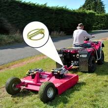 10 szt. wytrzymałych stalowych sworzni do ciągników rolniczych, przyczep, ciężarówek i kosiarek - szybkozłączki blokujące o średnicy 1/4" - Kolor obrazu - Zobacz 5