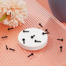 500pcs Mini Black Plastic Eyes And Noses - Suitable For Sewing, Crafts, Needle Felting And Making Animals! (Small Size Without Washer)