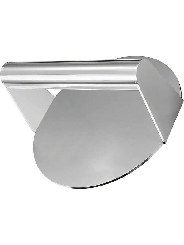 1pc Stainless Steel Meat Press Plate, Hamburger Meat Press, Meat Patty Press, Circular Barbecue Meat Press, Iron Plate Squid Press Plate, Meat Patty Press Tool, Handle Circular Meat Press Machine, Used For Barbecue, Meat Patty, Dumpling Skin, Dough, Suitable For Kitchen, Restaurant, Baking, Barbecue Parties, Outdoor Use