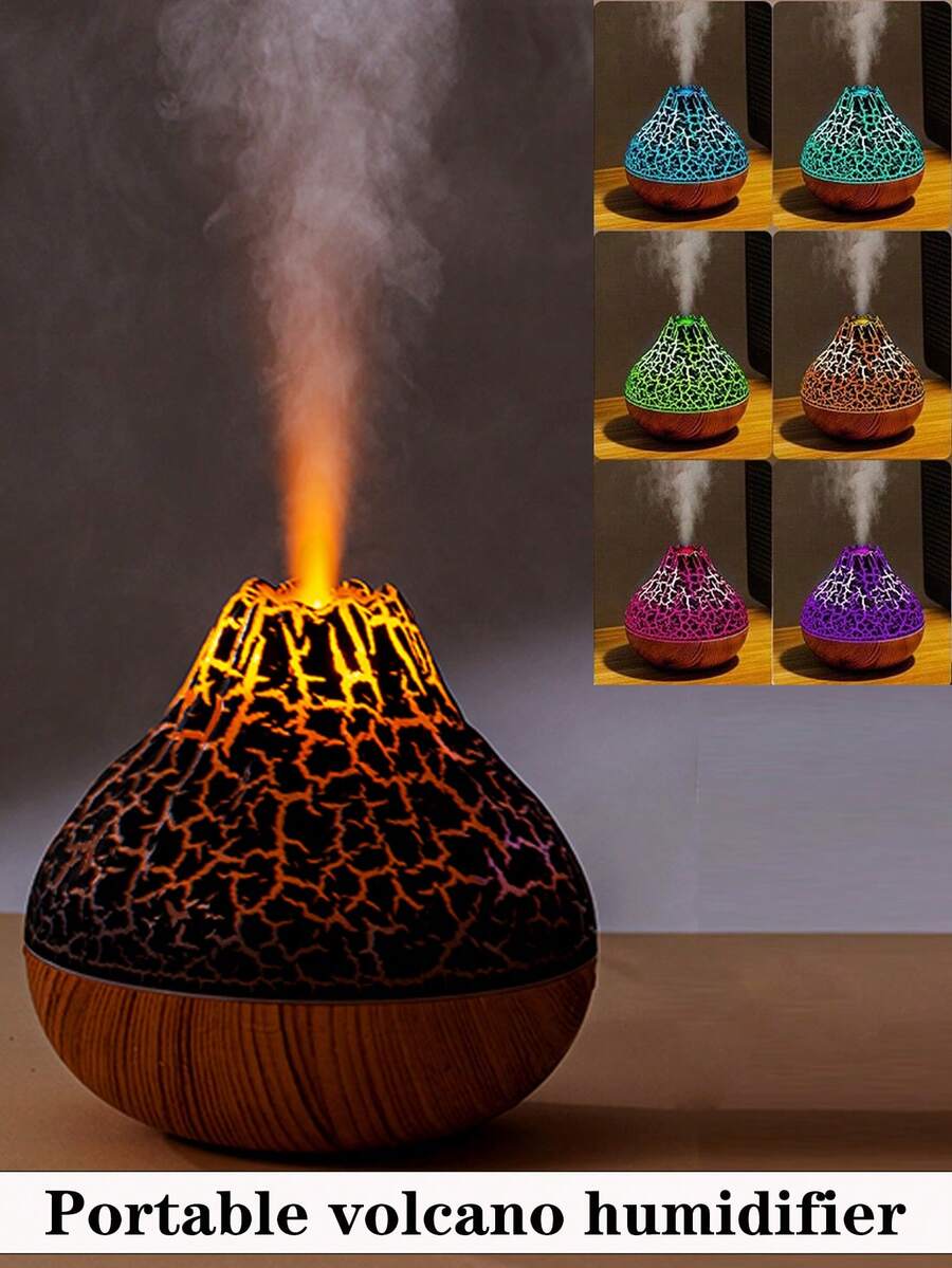 1 pieza Difusor de aroma eléctrico para el hogar, humidificador de dormitorio con luz nocturna, difusor de aromaterapia de niebla fría ultrasónica, adecuado para el hogar, dormitorio, yoga, oficina, Navidad y otras ocasiones