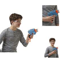 Lanzador de Juguete Trio TD - 3 2. 0 con 3 Cañones y 6 Dardos, 1000 Piezas, Multicolor, Para Niños de 8 - 12 Años - ‎Multicolor - Ver 2