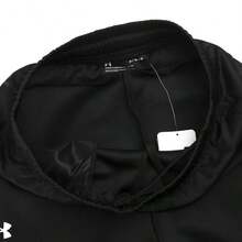 Under Armour Men's Black Knit Comfortable Soft Breathable Pants, Suitable For Outdoor, Fitness, Running, Training, Commuting, Hiking, Casual Wear - Black - View 3