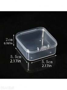 Chinese Style Watch Box 3 Compartments Transparent Cover Fashion Chinese Style Watch Storage Box Men's Birthday Gift
