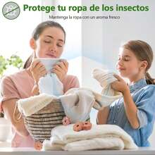 Agente aromatizante para armario, 50 anillos de cedro para almacenamiento de ropa, desodorante para armarios, cajones y bolsas de almacenamiento - 1 - Ver 2